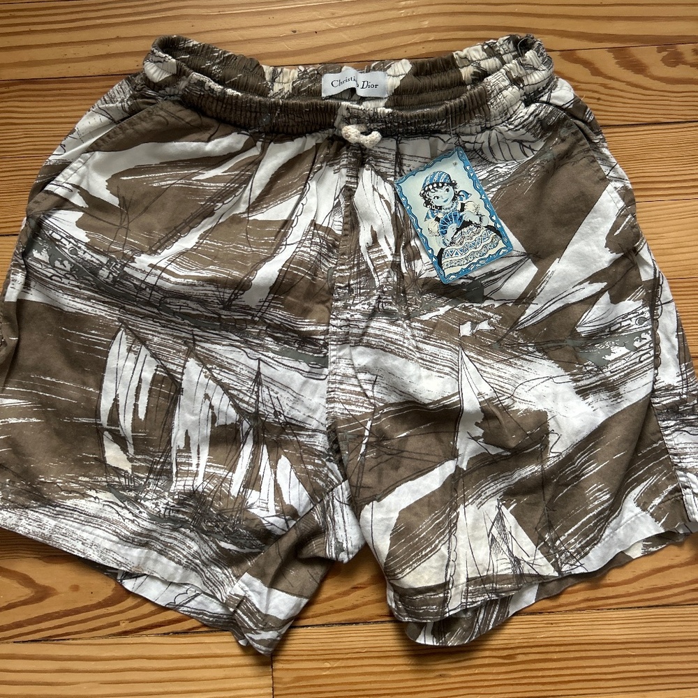 Dior swim trunks Y2K